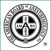 American Board of Anesthesiology seal